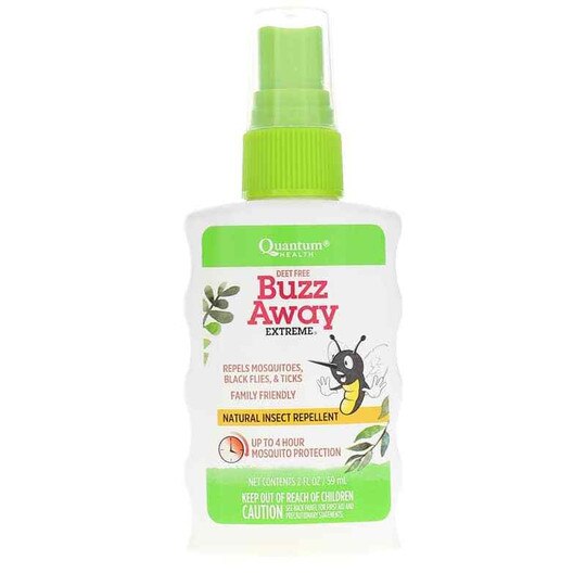Buzz Away Extreme Natural Insect Repllent Deet-Free, QHT